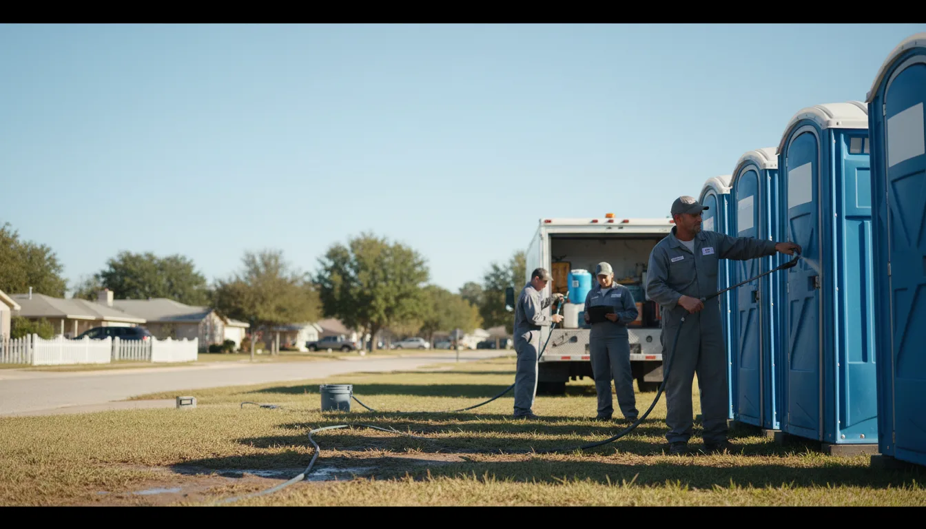 Long-Term Portable Toilet Rental in Gilbert, AZ near me